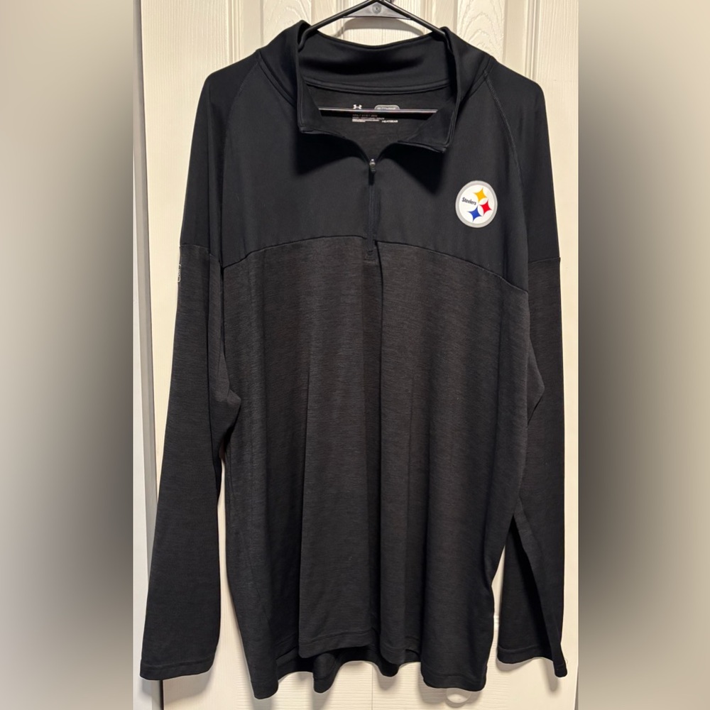 Under Armour Heatgear NFL Combine Authentic Steelers Quarter Zip